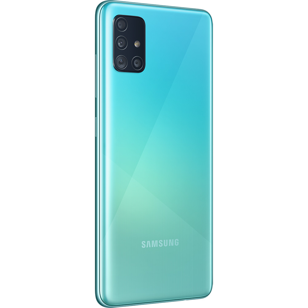 Смартфон SAMSUNG Galaxy A51 4/64 Gb Dual Sim Blue (SM-A515FZBUSEK) Матрица SUPER AMOLED