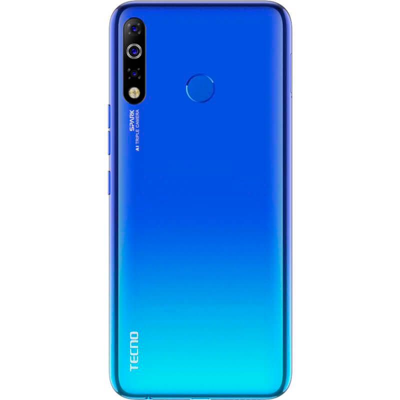 Смартфон TECNO Spark 4 KC8 2/32GB Dual Sim Vacation Blue (4895180751592) Діагональ дисплея 6.52