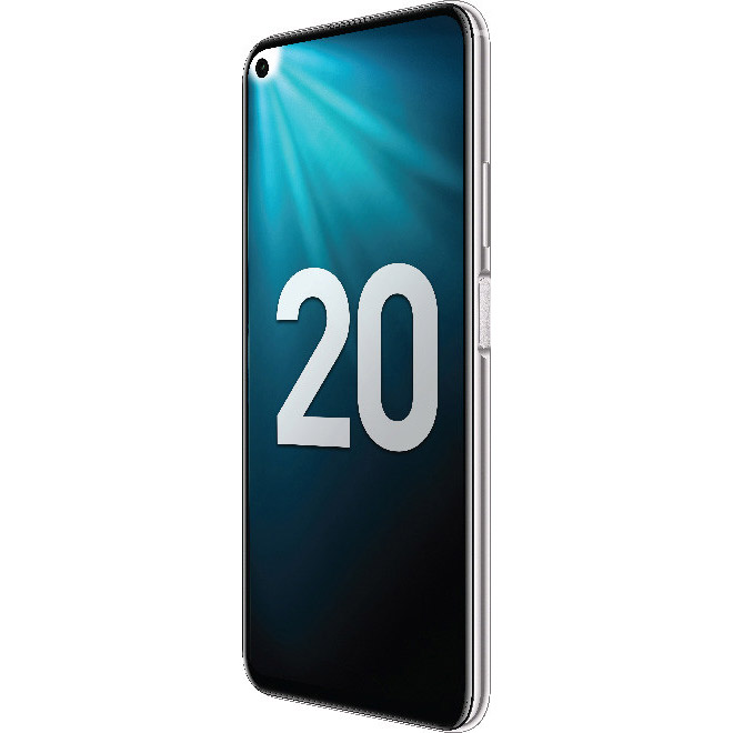 Смартфон HONOR 20 6/128Gb Dual Sim Icelandic White (51094TRB) Диагональ дисплея 6.26