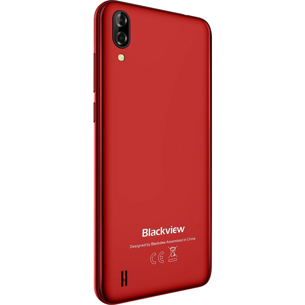 Смартфон BLACKVIEW A60 1/16GB DUALSIM Red Диагональ дисплея 6.1