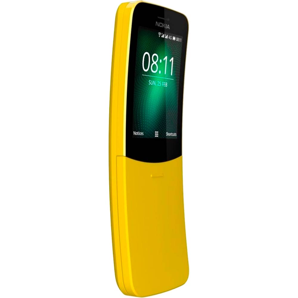 Мобильный телефон NOKIA 8110 4G Yellow (6438409018410) купить в Киеве ➦  лучшая цена в Фокстрот по всей Украине: Харьков, Днепр, Одесса, Николаев,  Запорожье