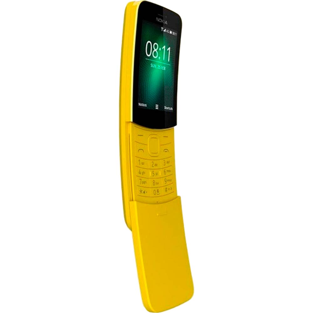 Мобильный телефон NOKIA 8110 4G Yellow (6438409018410) купить в Киеве ➦  лучшая цена в Фокстрот по всей Украине: Харьков, Днепр, Одесса, Николаев,  Запорожье