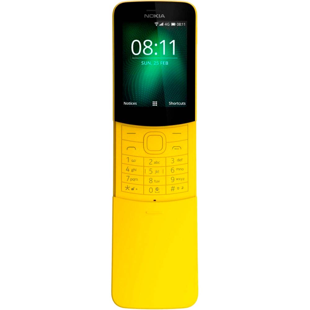 Мобильный телефон NOKIA 8110 4G Yellow (6438409018410) купить в Киеве ➦  лучшая цена в Фокстрот по всей Украине: Харьков, Днепр, Одесса, Николаев,  Запорожье