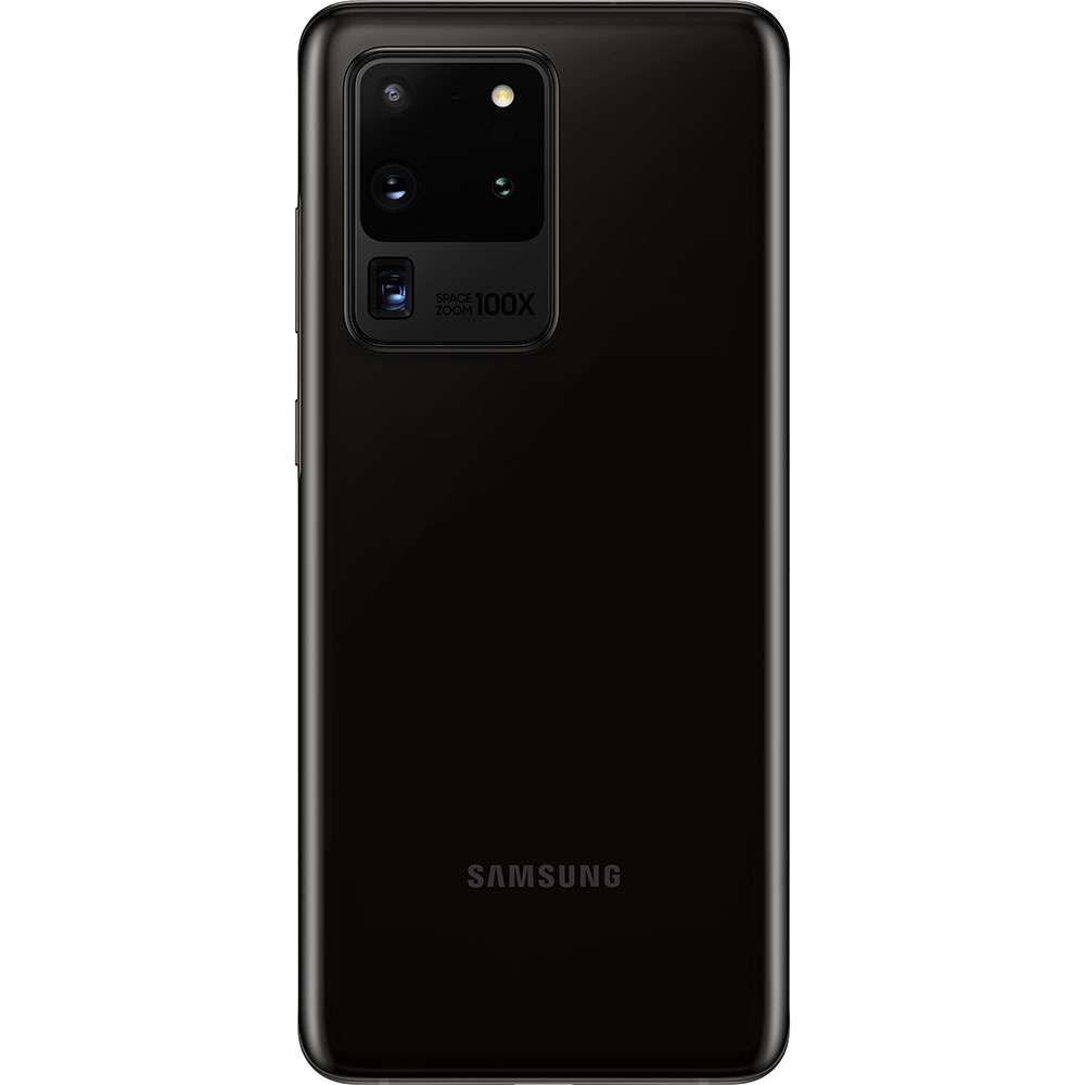 Смартфон SAMSUNG Galaxy S20 Ultra 12/128Gb Cosmic Black (SM-G988BZKDSEK) Вбудована пам’ять, Гб 128