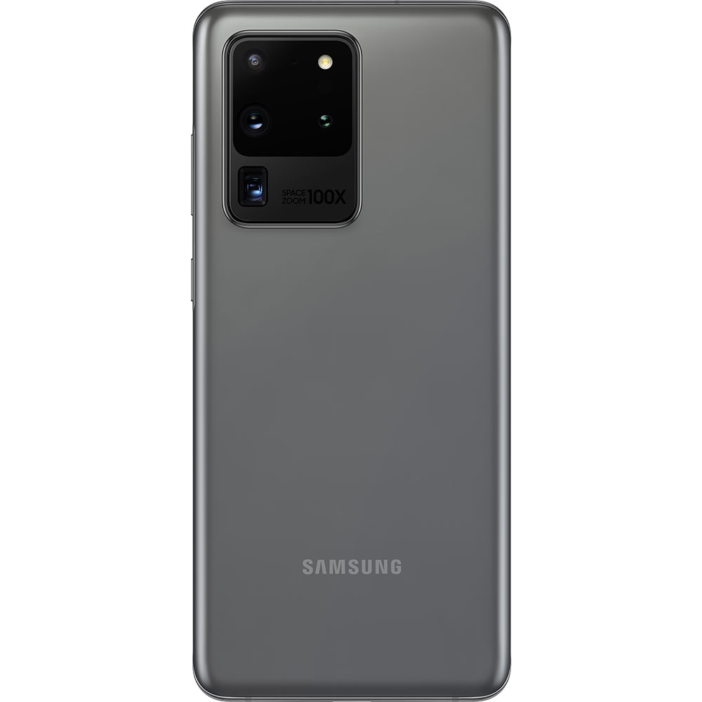 Смартфон SAMSUNG Galaxy S20 Ultra 12/128Gb Cosmic Gray (SM-G988BZADSEK) Вбудована пам’ять, Гб 128