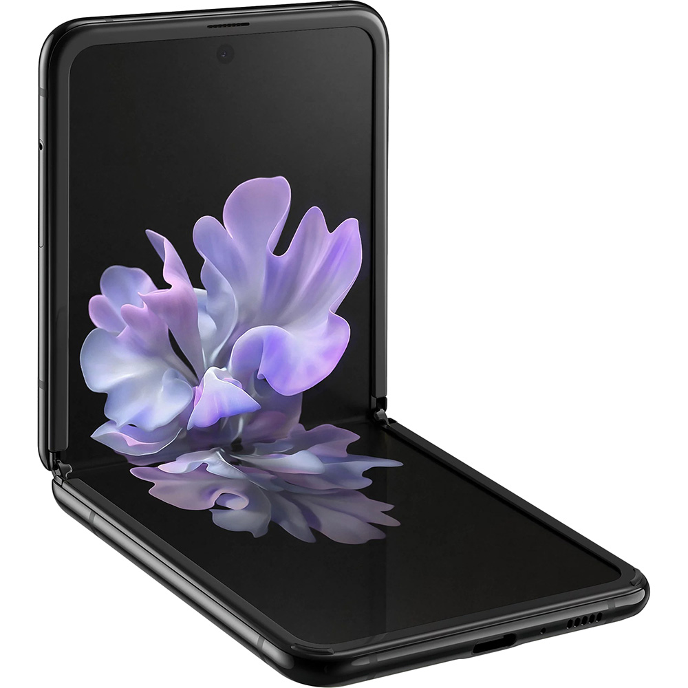 Смартфон SAMSUNG Galaxy Flip 8/256 Gb Dual Sim Black (SM-F700FZKDSEK) Матрица Dynamic AMOLED