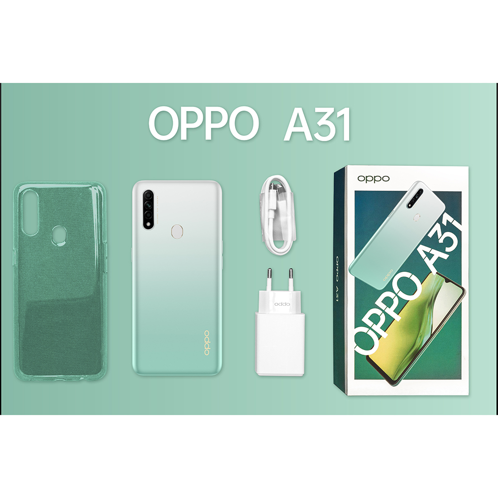 Смартфон OPPO A31 4/64 Gb Dual Sim Mystery Black Встроенная память, Гб 64