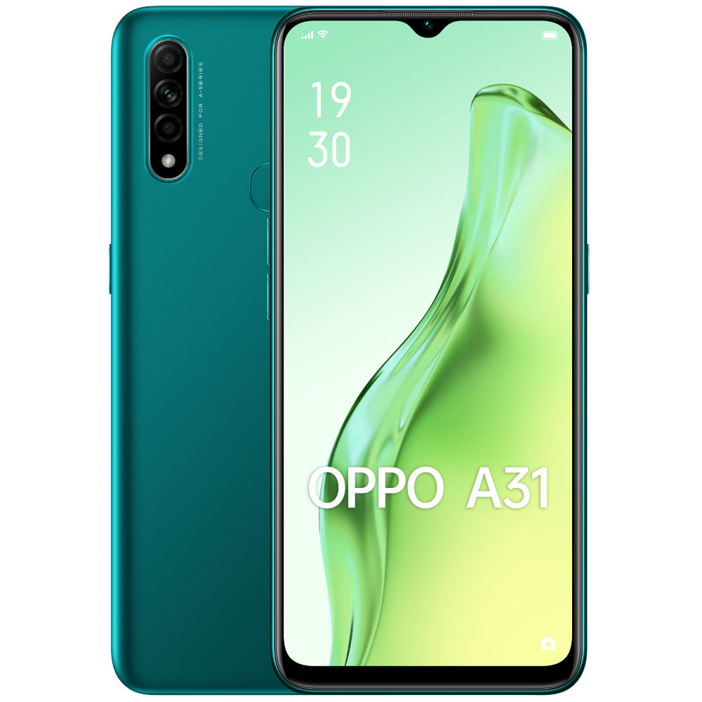 

Смартфон OPPO A31 4/64 Gb Dual Sim Lake Green, A31 4/64GB (lake green)