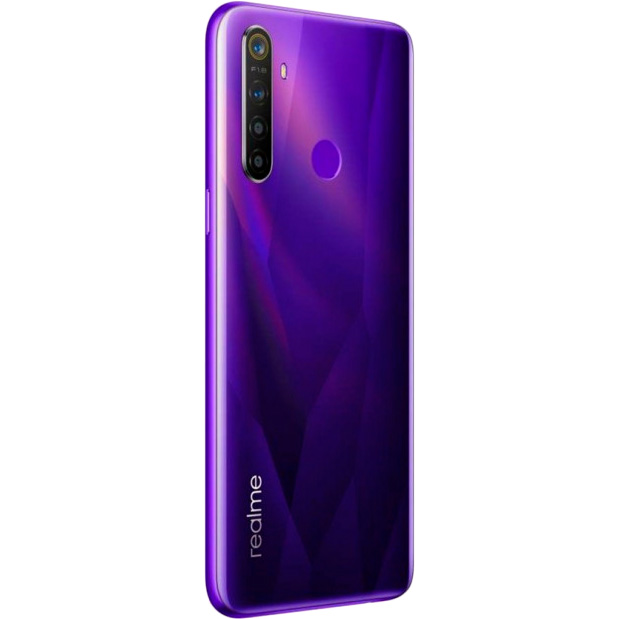 Зовнішній вигляд Смартфон REALME 5 3/64 Gb Dual Sim Crystal Purple