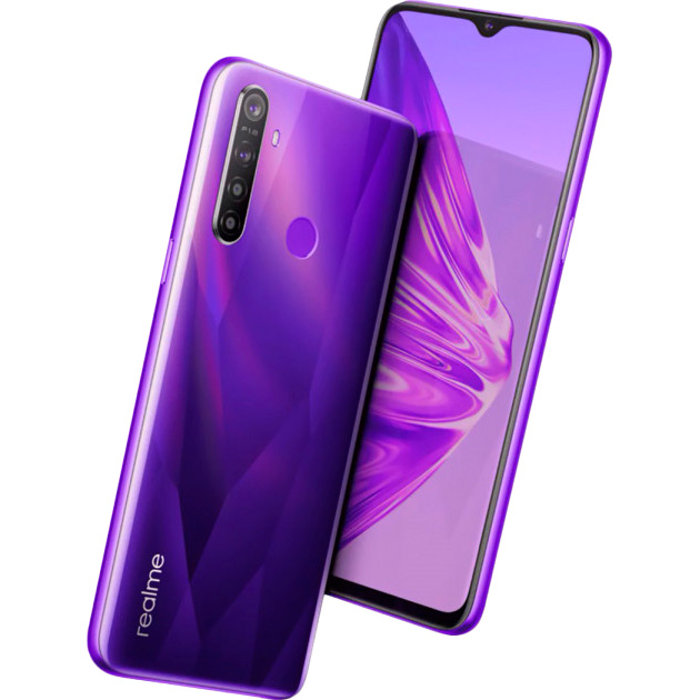 Фото Смартфон REALME 5 3/64 Gb Dual Sim Crystal Purple