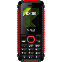 Мобільний телефон SIGMA X-style 18 Track Black/Red