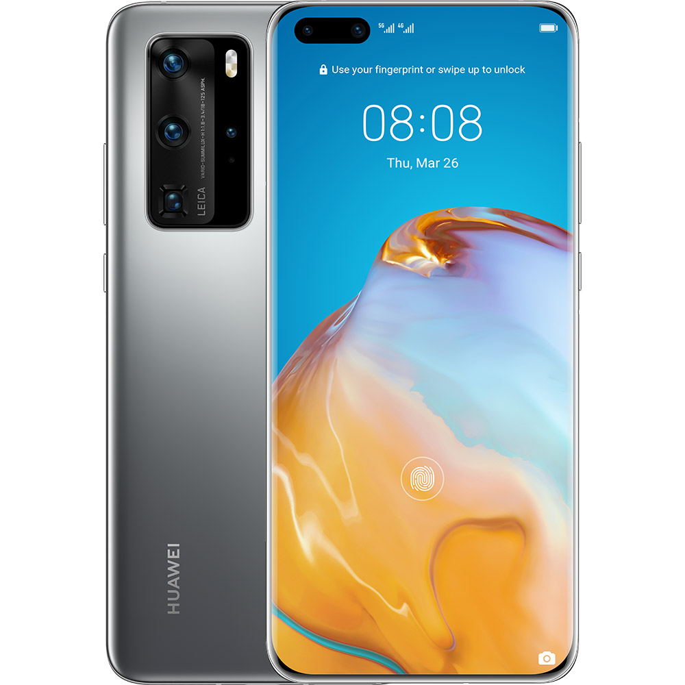 Смартфон HUAWEI P40 Pro 8/256 Gb Dual Sim Silver Frost