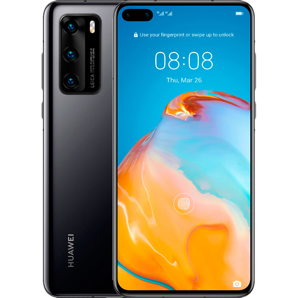 Смартфон HUAWEI P40 8/128GB Black (51095EHY)