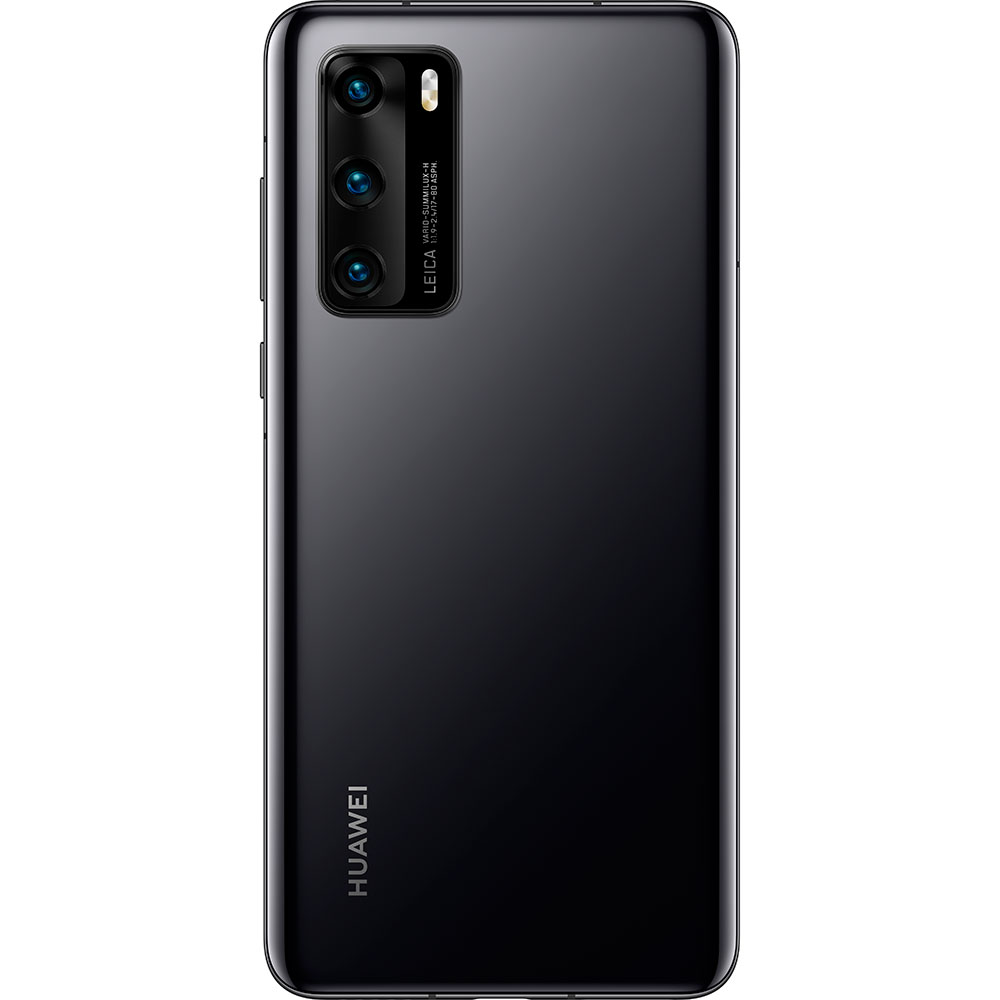 Зовнішній вигляд Смартфон HUAWEI P40 8/128GB Black (51095EHY)