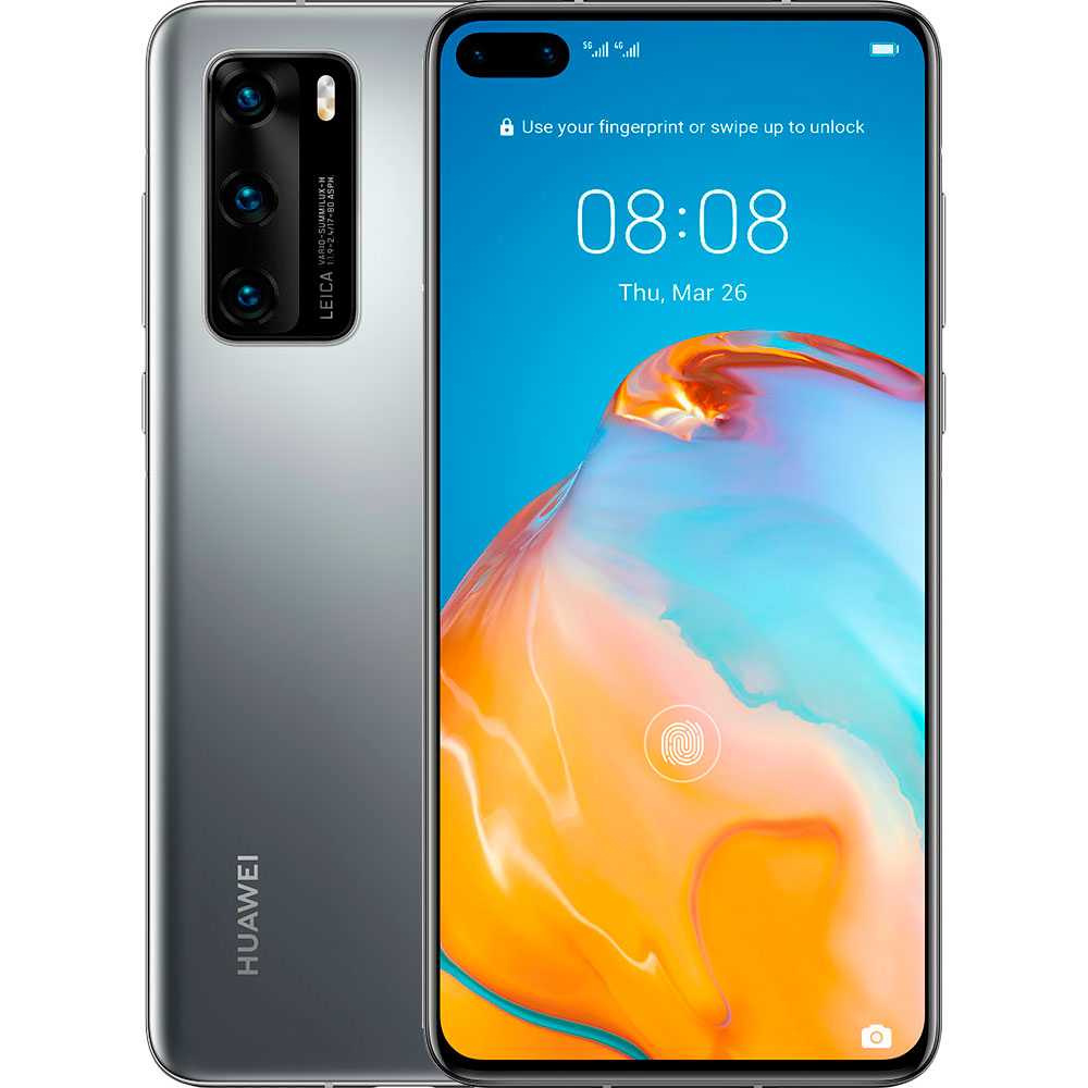 Смартфон HUAWEI P40 8/128GB Silver Frost (51095CAA)