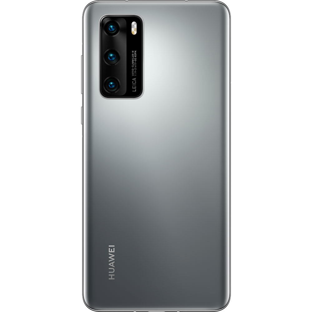 Зовнішній вигляд Смартфон HUAWEI P40 8/128GB Silver Frost (51095CAA)