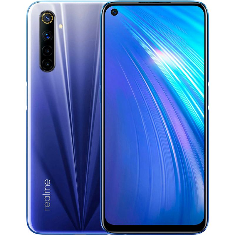 Смартфон REALME 6 8/128 Gb Dual Sim Comet Blue