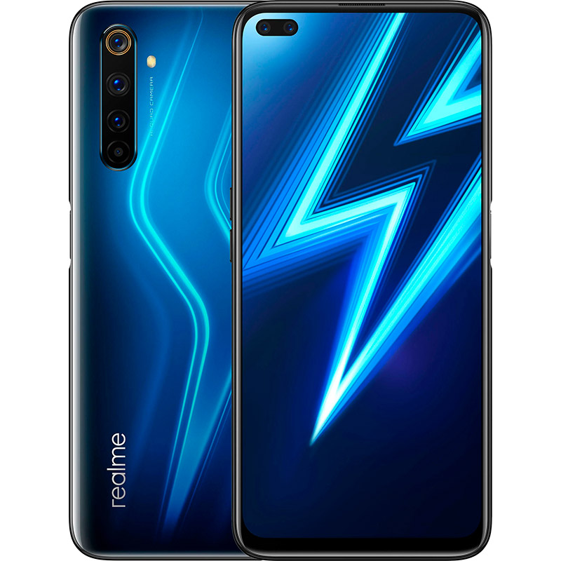 Смартфон REALME 6 Pro 8/128 Gb Dual Sim Lightning Blue