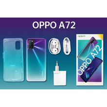 Смартфон OPPO A72 4/128GB Dual Sim Aurora Purple