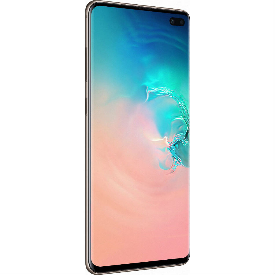 Смартфон SAMSUNG Galaxy S10+ 8/128Gb Ceramic White (SM-G975FCWDSEK) Диагональ дисплея 6.4