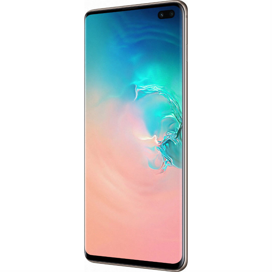 Смартфон SAMSUNG Galaxy S10+ 8/128Gb Ceramic White (SM-G975FCWDSEK) Матрица Dynamic AMOLED