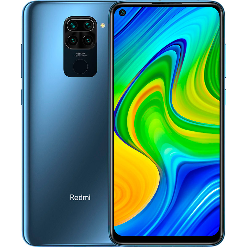 

Смартфон XIAOMI Redmi Note 9 4/128 Gb Dual Sim Midnight Grey, Redmi Note 9 4/128GB (midnight grey)