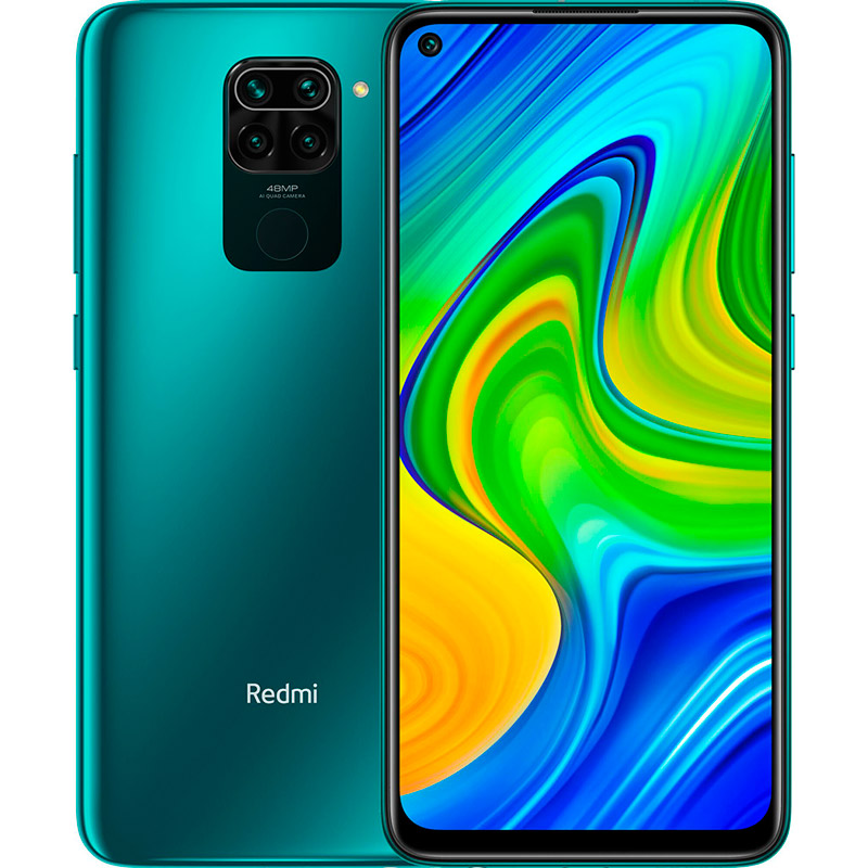 Смартфон XIAOMI Redmi Note 9 4/128 Gb Dual Sim Forest Green Смартфон XIAOMI Redmi Note 9 4/128 Gb Dual Sim Forest Green