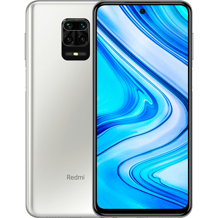 Смартфон Xiaomi Redmi Note 9 Pro 6/128GB Glacier White