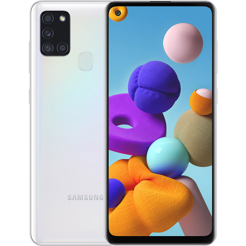 

Смартфон SAMSUNG Galaxy A21s 3/32 GB Dual Sim White (SM-A217FZWNSEK), SM-A217F Galaxy A21s 3/32 Duos ZWN
