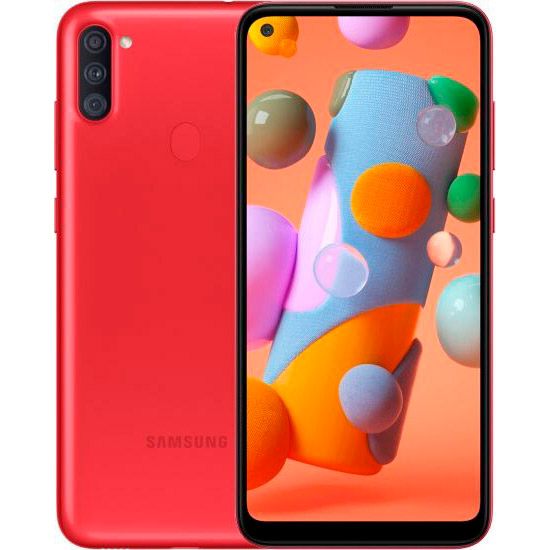 Смартфон Samsung Galaxy A11 Red 2/32 (SM-A115FZRNSEK)