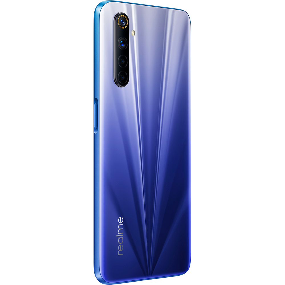 Смартфон REALME 6 4/128Gb Dual Sim Blue (662963) Диагональ дисплея 6.5