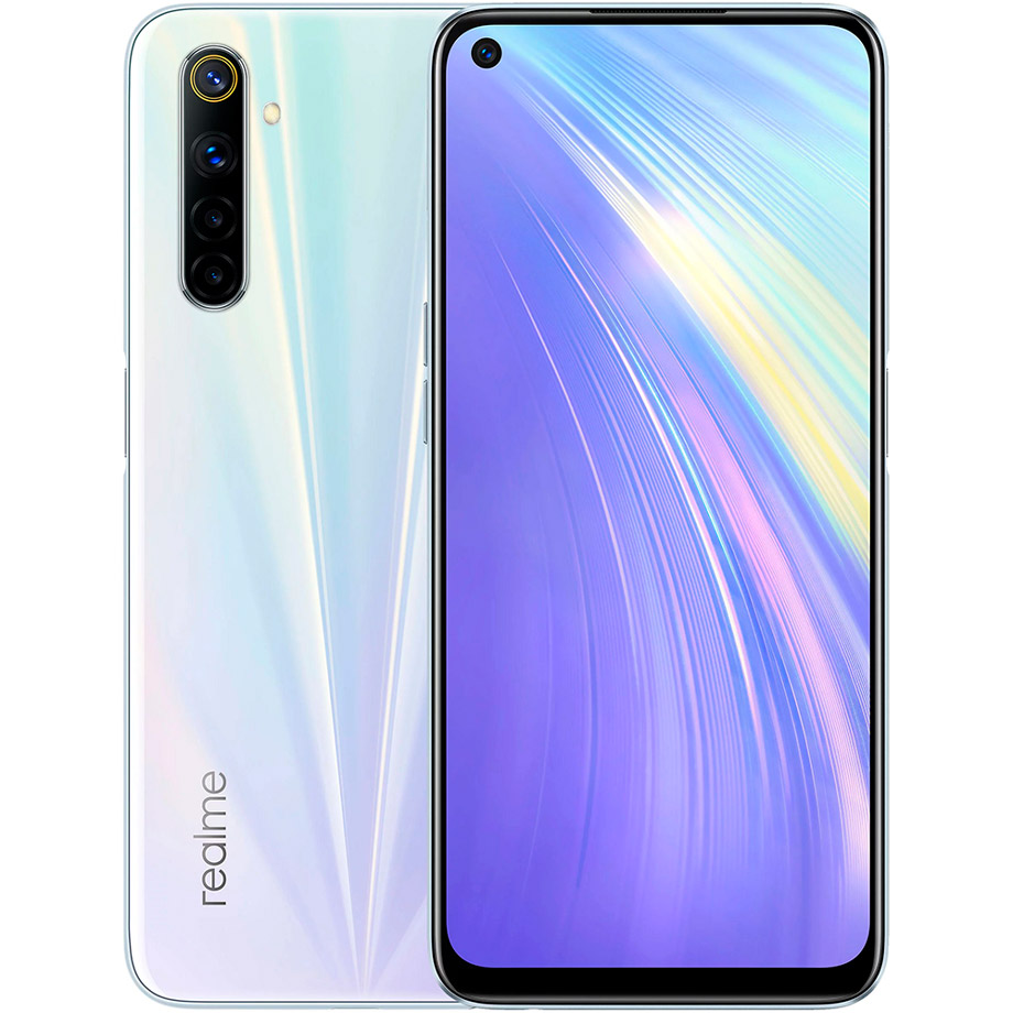 REALME 6 4/128Gb Dual Sim White (662964) купить в Киеве ➦ лучшая цена в  Фокстрот по всей Украине: Харьков, Днепр, Одесса, Николаев, Запорожье