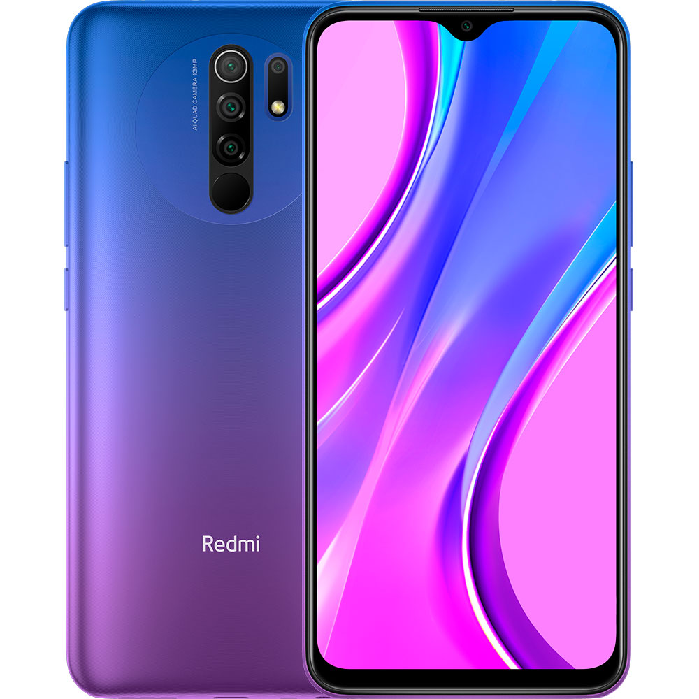 XIAOMI Redmi 9 4/64GB Sunset purple купить в Киеве ➦ лучшая цена в Фокстрот  по всей Украине: Харьков, Днепр, Одесса, Николаев, Запорожье