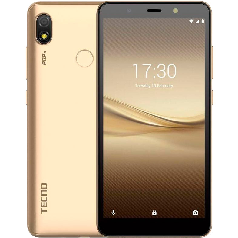 Смартфон TECNO POP 3 BB2 1/16 Gb Dual Sim Champagne Gold (4895180751271)