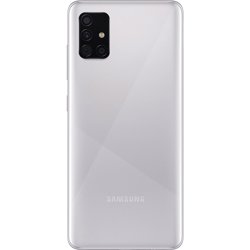 Смартфон SAMSUNG SM-A515F Galaxy A51 6/128 Duos MSW Metallic Silver (SM-A515FMSWSEK) Оперативная память, Гб 6