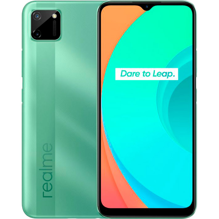 

Смартфон REALME C11 2/32GB Green (RMX2185 green), C11 2/32GB (green)