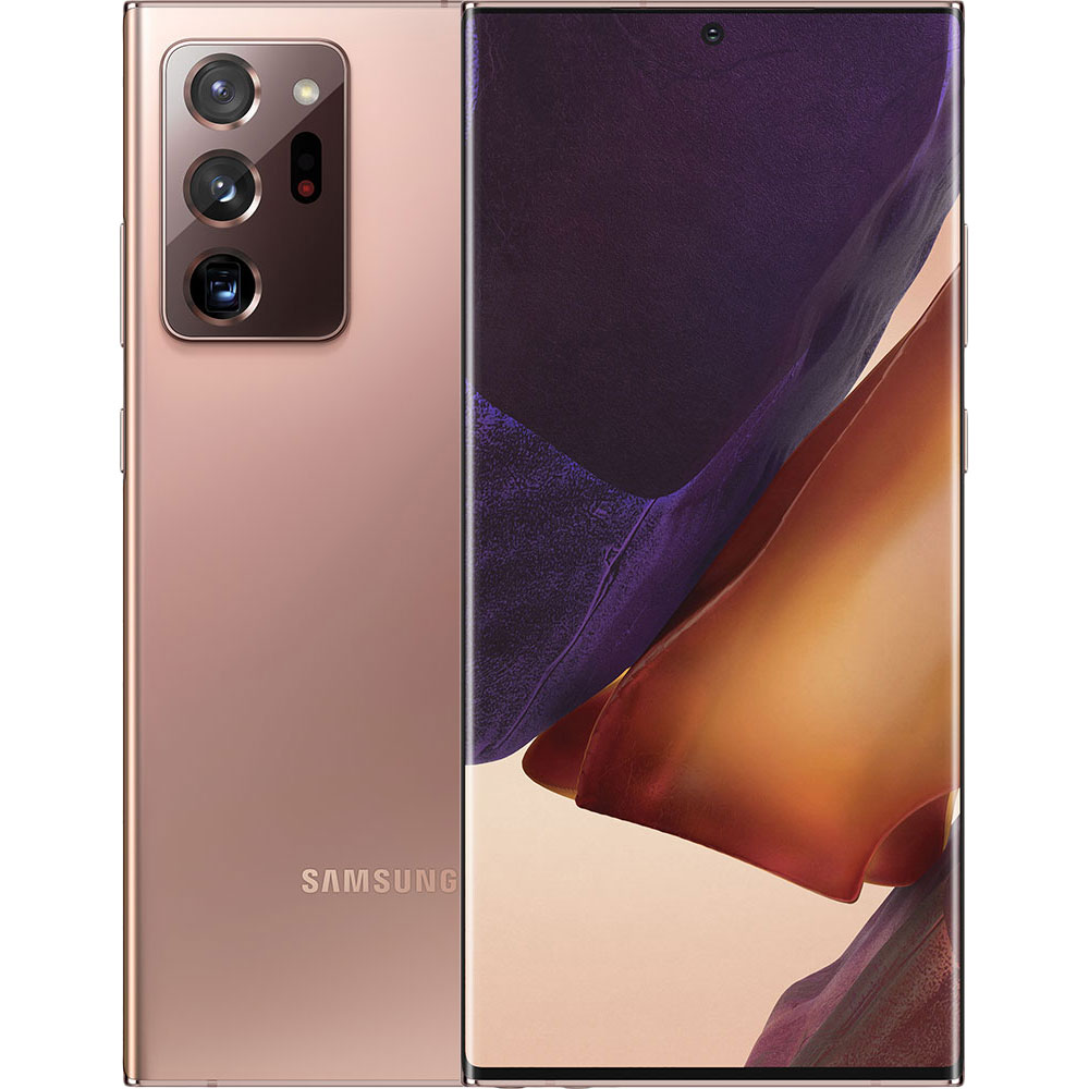 

Смартфон SAMSUNG Galaxy Note 20 Ultra 8/256Gb Bronze (SM-N985FZNGSEK), SM-N985F Galaxy Note20 Ultra 8/256Gb ZNG (bronze)