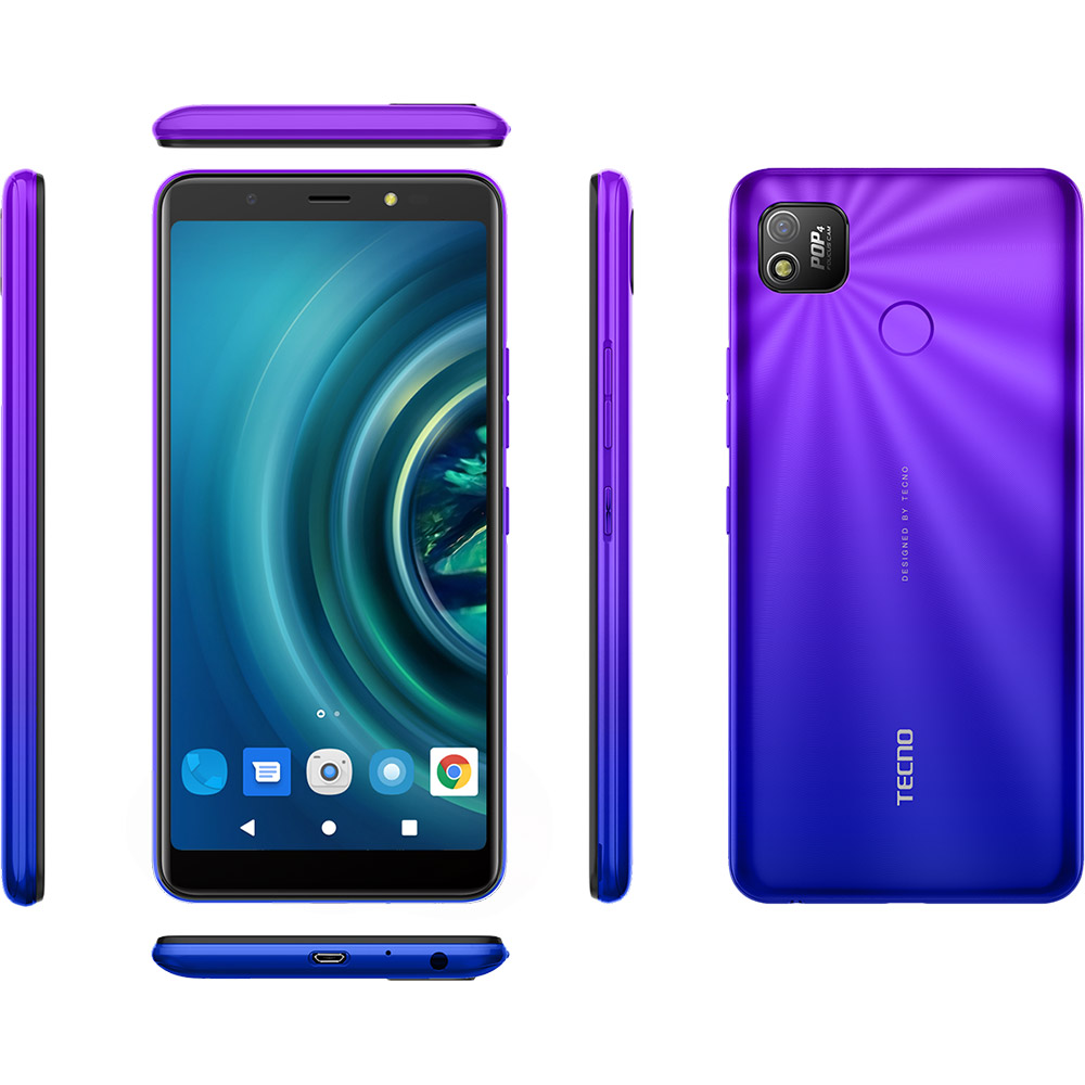 Смартфон TECNO POP 4 (BC2) 2/32GB DS Dawn Blue (4895180759413) Діагональ дисплея 5.99