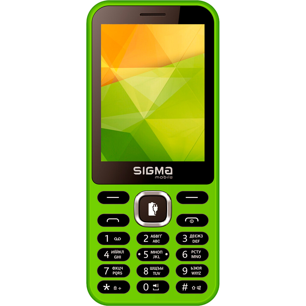 

Мобильный телефон SIGMA X-style 31 Power Dual Sim Green (4827798854785), X-style 31 Power green