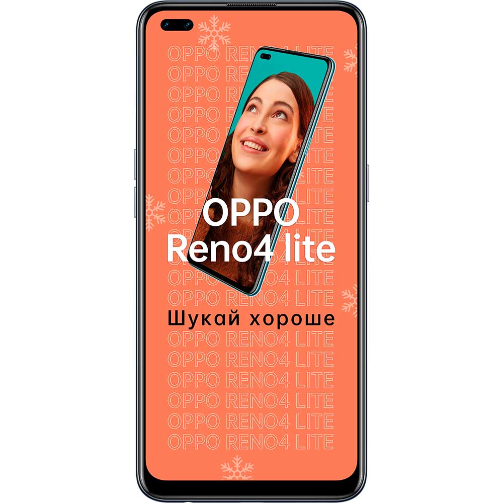 Смартфон OPPO Reno 4 Lite 8/128GB Black Вбудована пам’ять, Гб 128