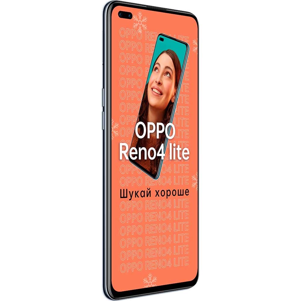 Смартфон OPPO Reno 4 Lite 8/128GB Black Діагональ дисплея 6.4