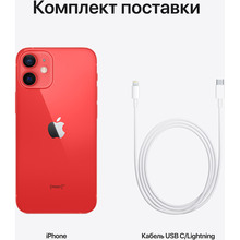 Смартфон APPLE iPhone 12 mini 128GB Red (MGE53)