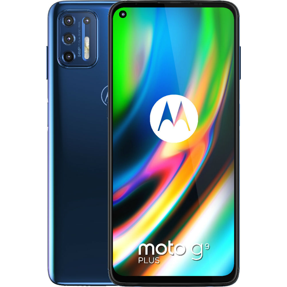 Смартфон MOTOROLA G9 Plus 4/128 GB Navy Blue