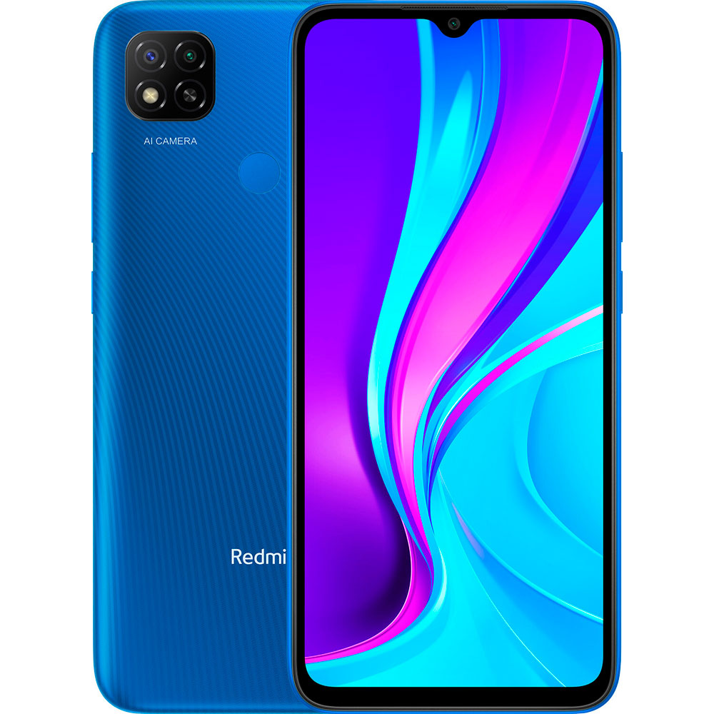 Xiaomi Redmi 9C 3/64GB Twilight Blue купить в Киеве ➦ лучшая цена в  Фокстрот по всей Украине: Харьков, Днепр, Одесса, Николаев, Запорожье