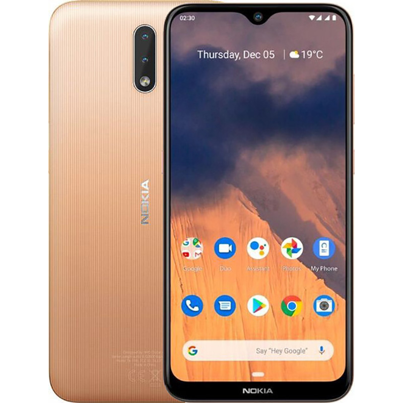 Смартфон NOKIA 2.3 2/32Gb DS Sand