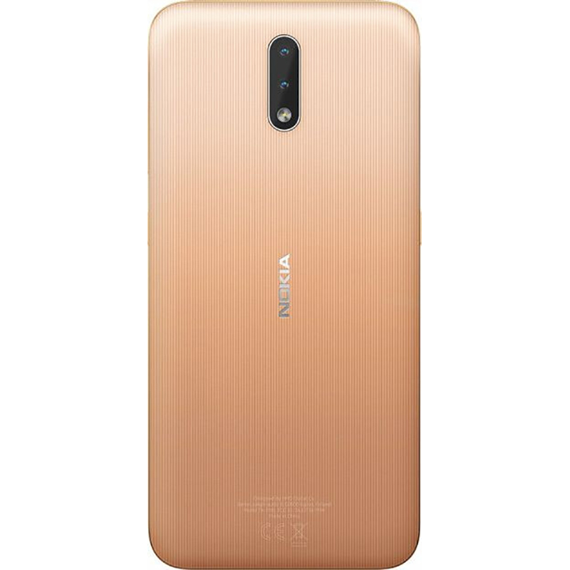 Смартфон NOKIA 2.3 2/32Gb DS Sand Диагональ дисплея 6.2