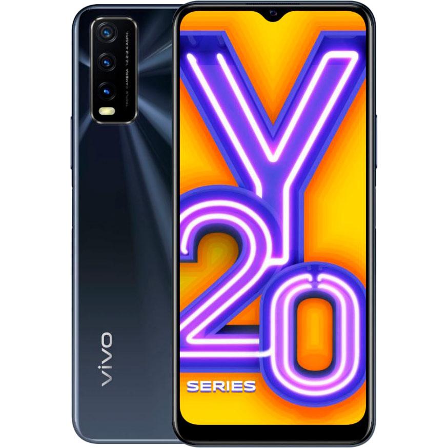 Смартфон VIVO Y20 4/64GB Obsidian Black