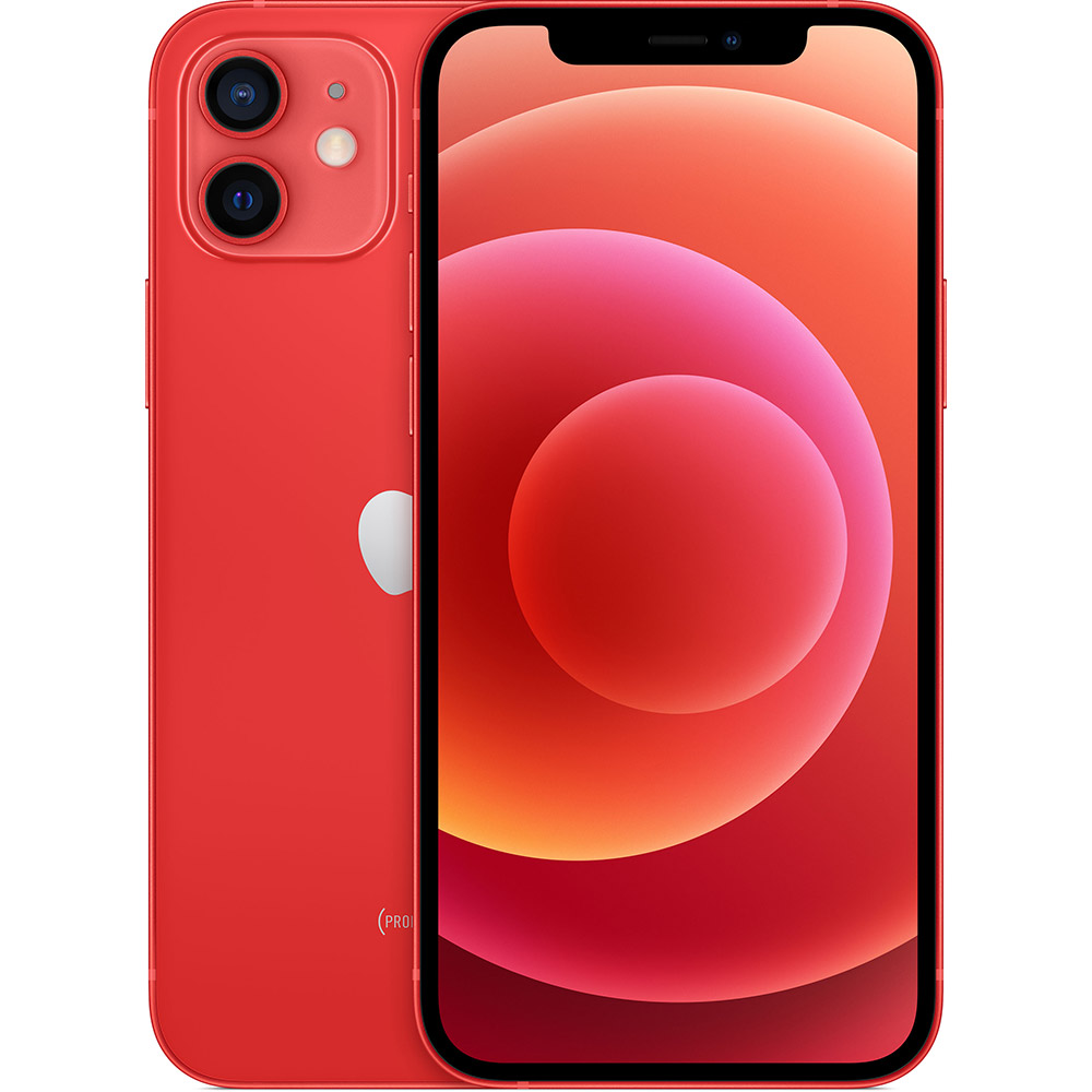 Смартфон APPLE iPhone 12 64GB Red (MGJ73FS/A)