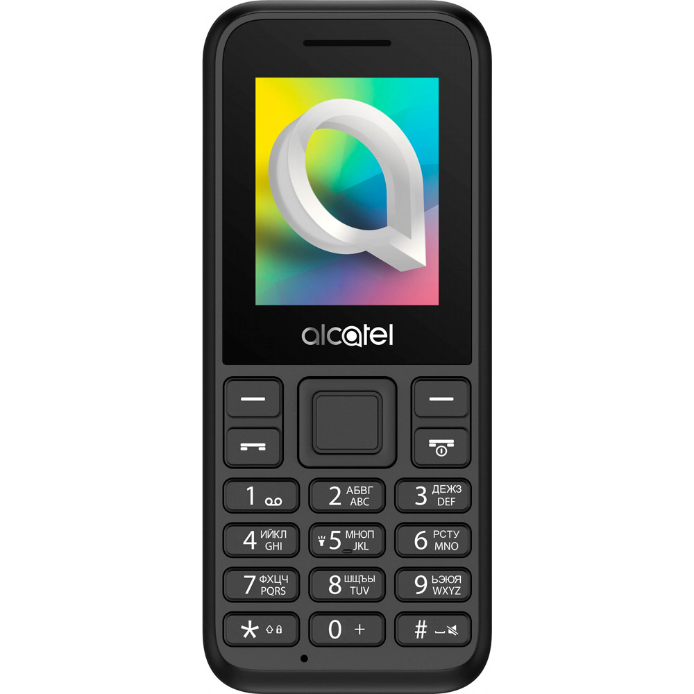 Мобильный телефон Alcatel 1066 Dual SIM Black (1066D-2AALUA5)