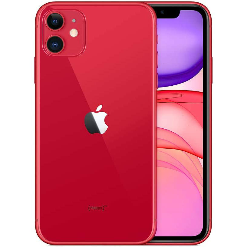 Смартфон APPLE iPhone 11 64GB Red (MHDD3) (без адаптера) Встроенная память, Гб 64